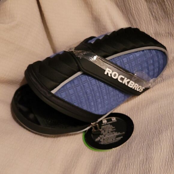 NEW ROCKBROS ROCK BROS cycling bike bicycle BLUE BLACK saddle bag RAINPROOF NWT - Picture 5 of 16